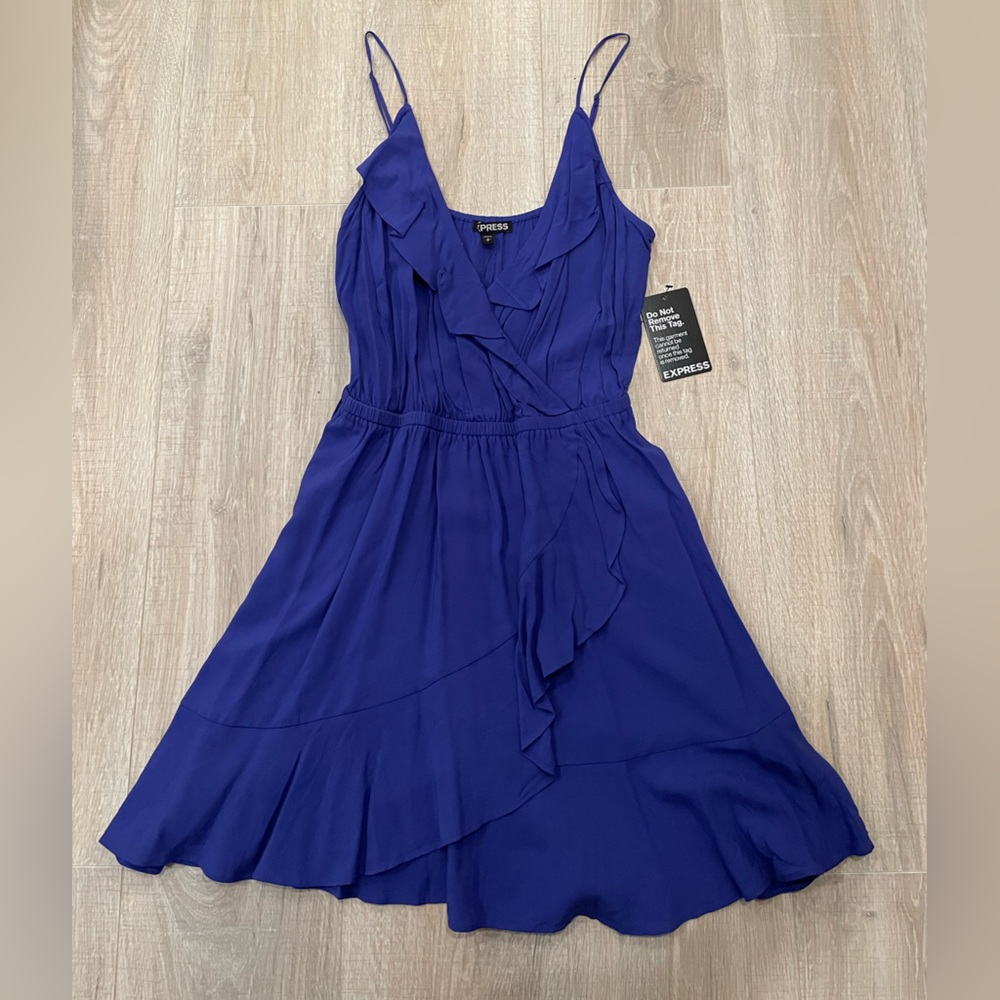 Express ruffle dress